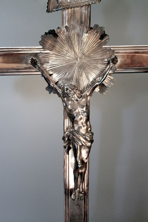 Croix de procession, église paroissiale Sainte-Marie-Madeleine de Dax