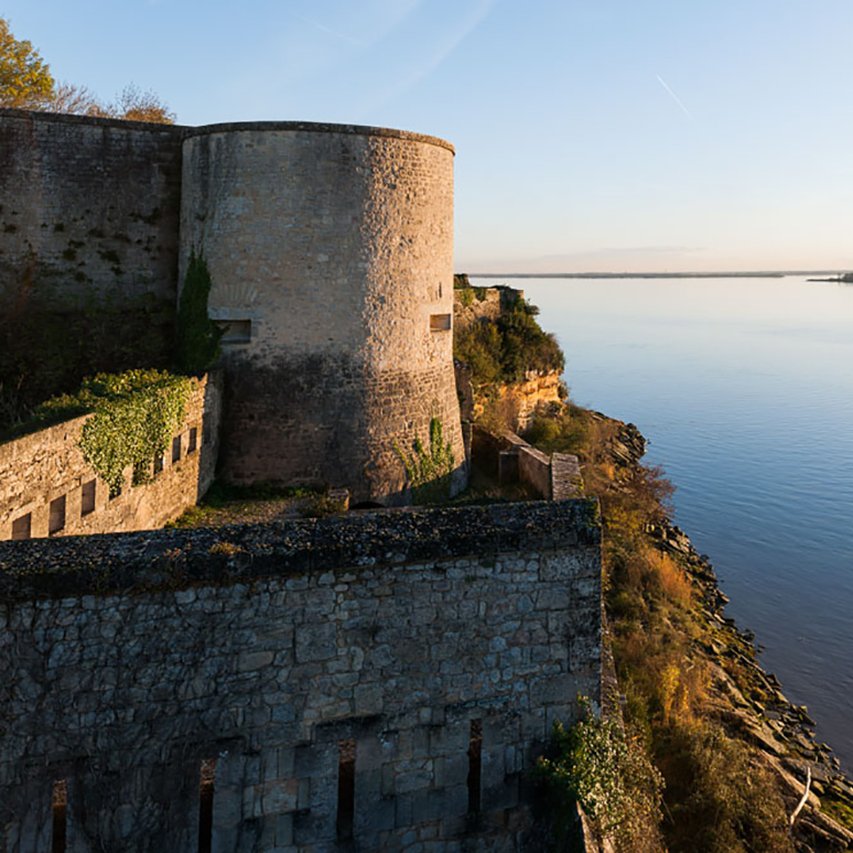 L'estuaire de la Gironde depuis la citadelle de Blaye