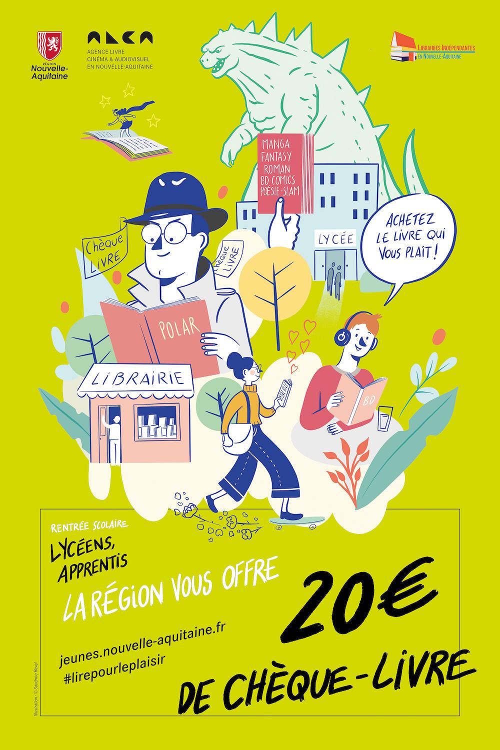 Affiche Chèque-livre 2021-2022