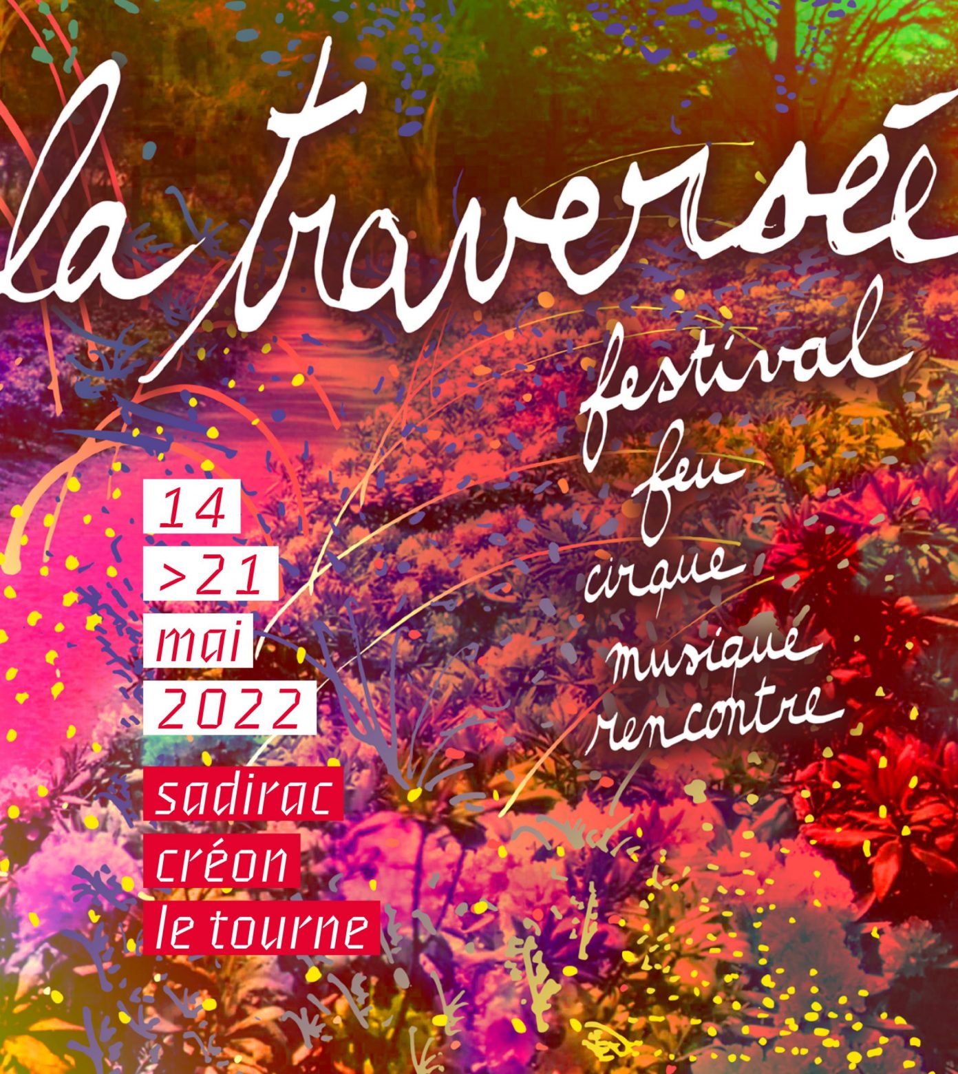 Affiche Festival La Traversée 2022