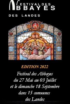 Affiche Festival des Abbayes 2022