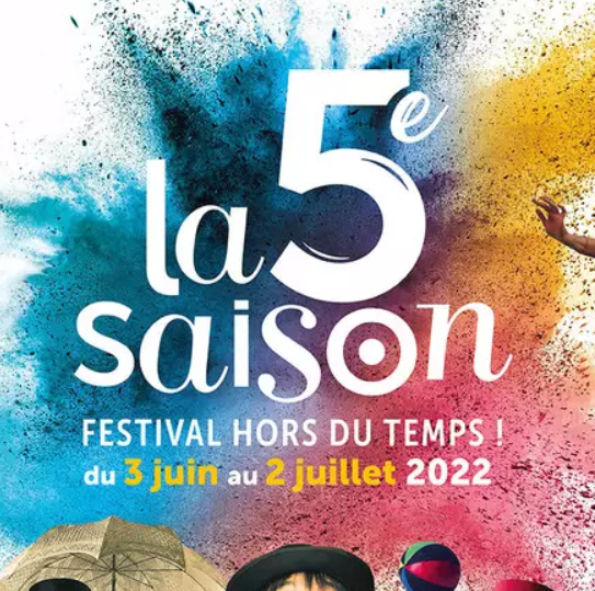 Affiche Festival la 5e Saison 2022