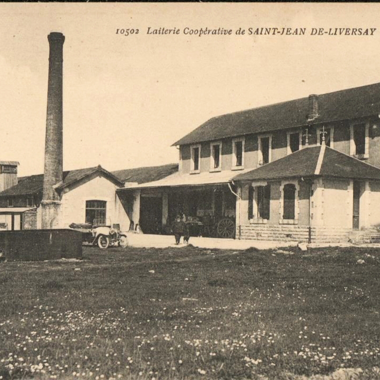 Laiterie industrielle et caséinerie de Saint-Jean-de-Liversay en 1920, (c) Région Nouvelle-Aquitaine, Inventaire général du patrimoine culturel, (c) Centre vendéen de recherches historiques, (c) Conseil départemental de la Charente-Maritime