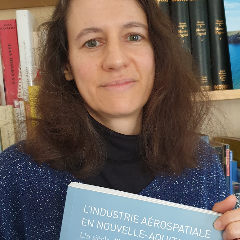 Dédicace de Laëtitia Maison-Soulard pour son ouvrage sur l’histoire de l’industrie aérospatiale en Nouvelle-Aquitaine