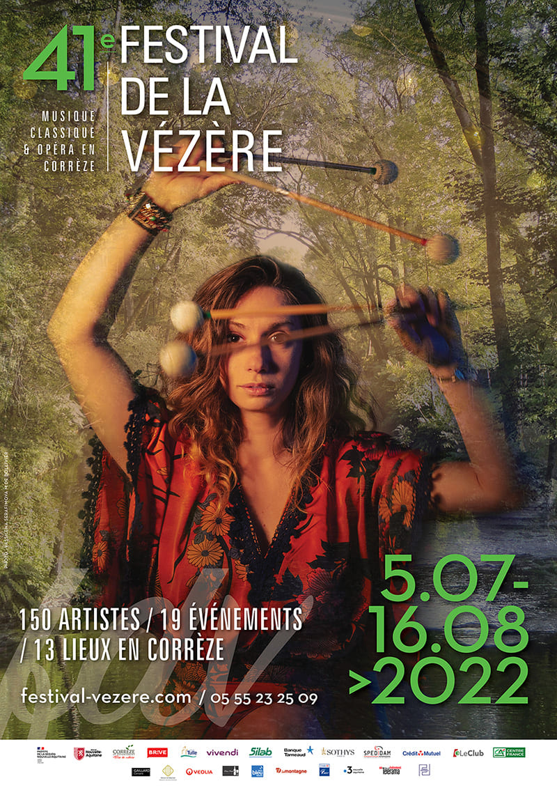 Affiche Festival de la Vézère 2022