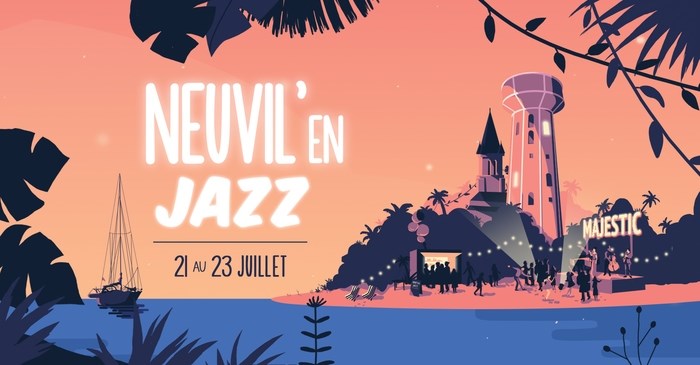 Affiche Neuvil'en Jazz 2022