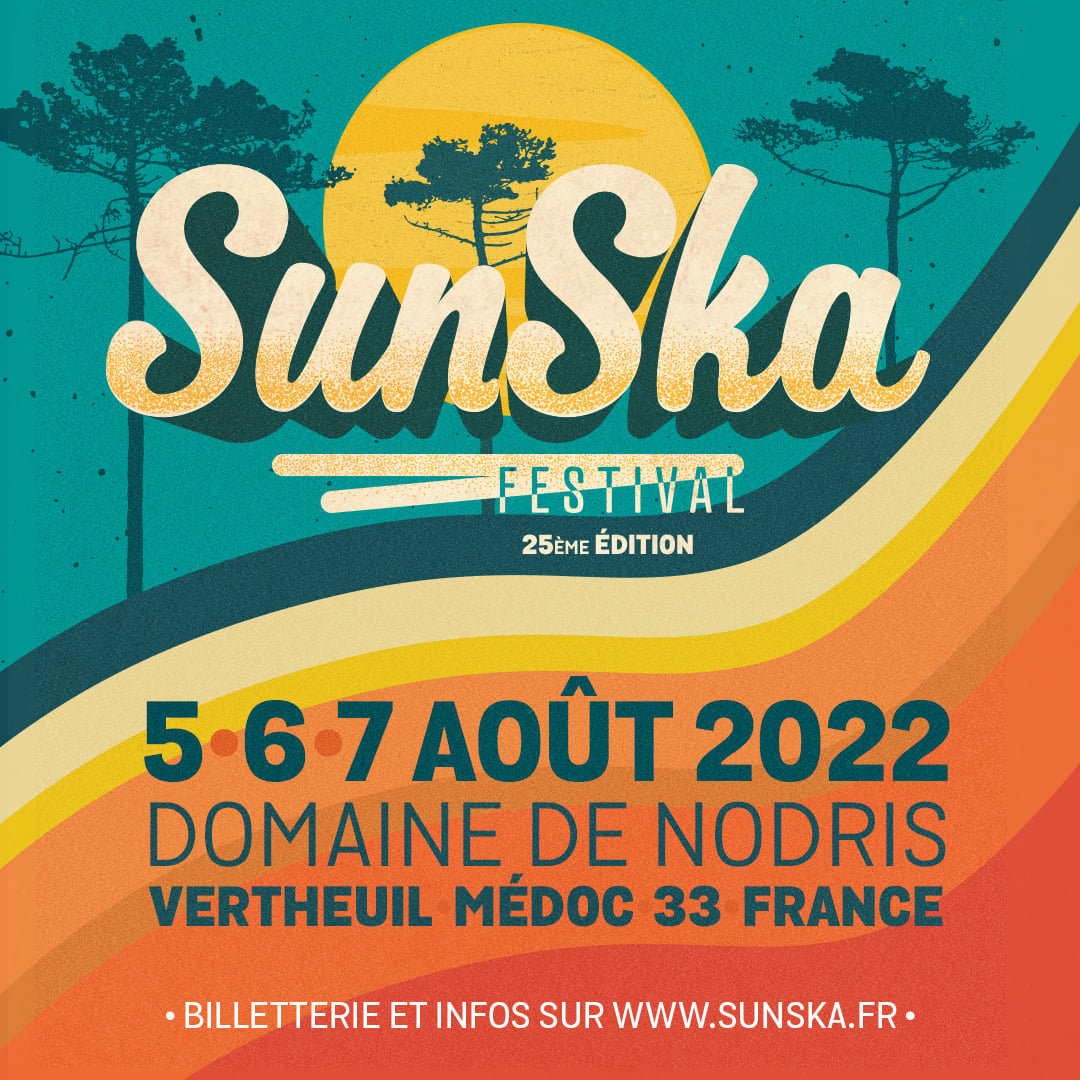 Affiche Sun Ska Festival 2022