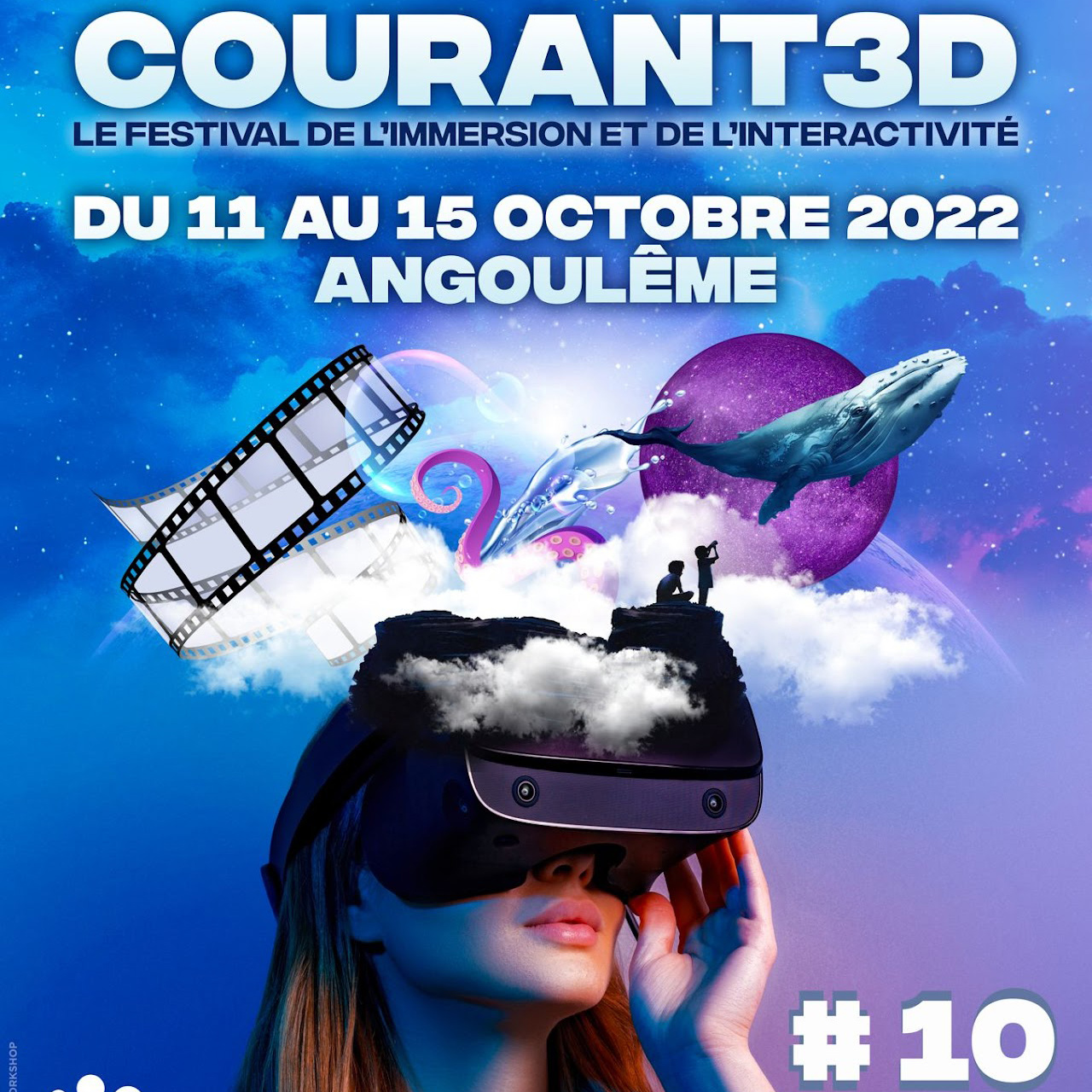 Affiche Courant 3D 2022