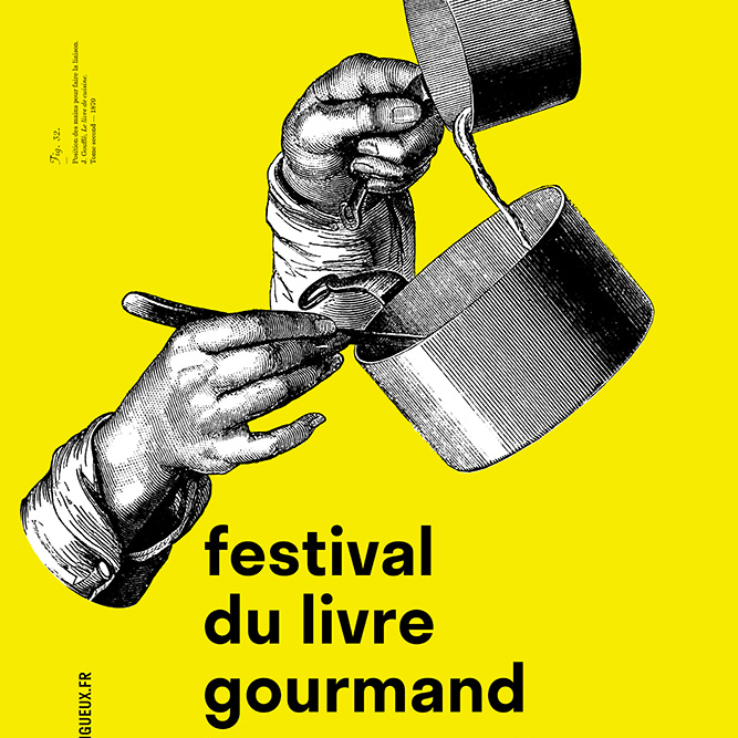 Affiche Festival du Livre Gourmand 2022