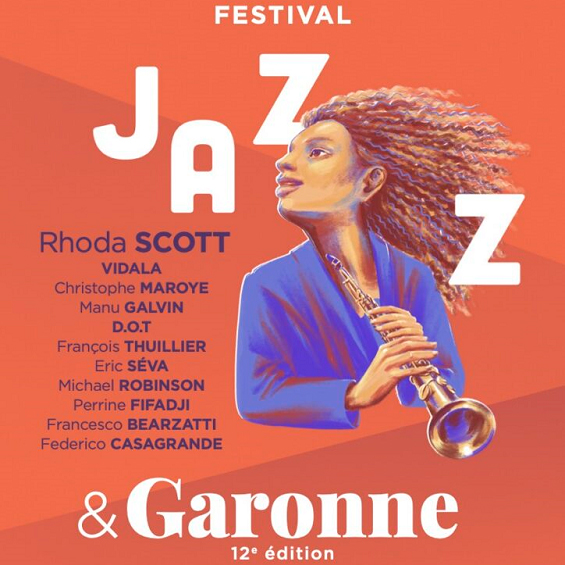 Affiche Festival Jazz & Garonne 2022