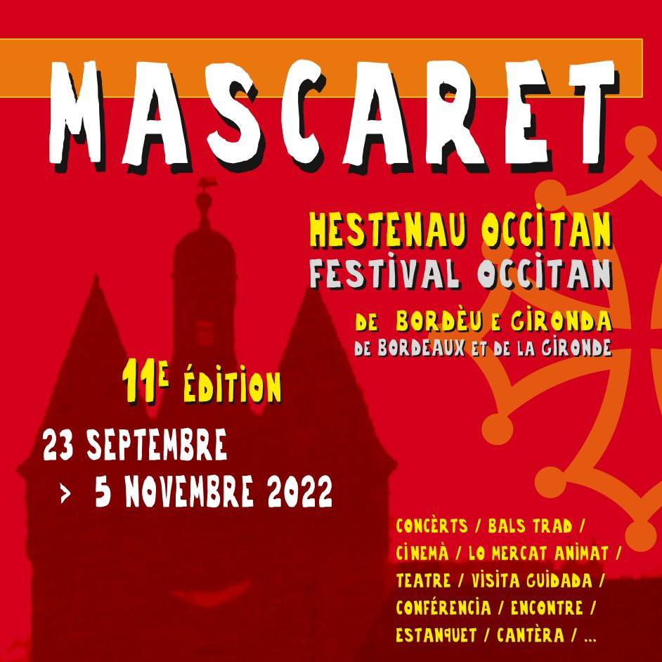 Affiche Festival Mascaret 2022