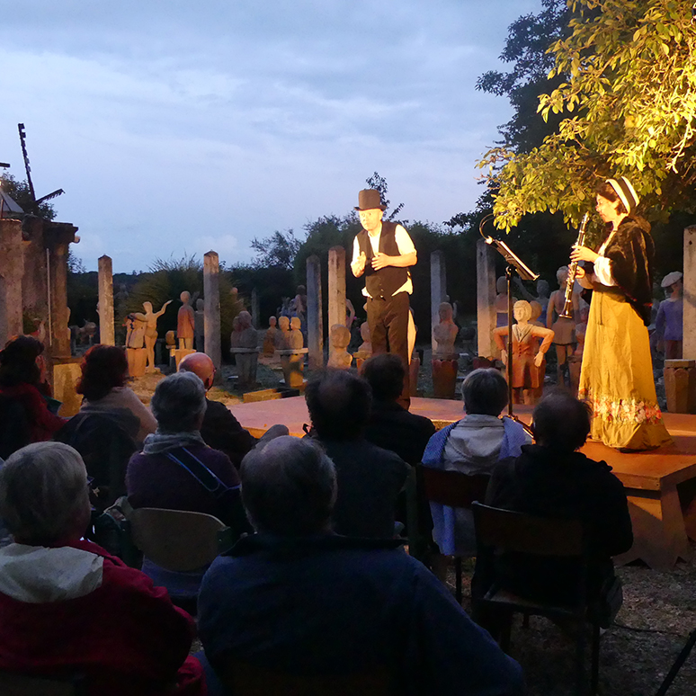 Spectacle « Secrets et mystères du Jardin de Gabriel » à Nantillé le samedi 10 septembre