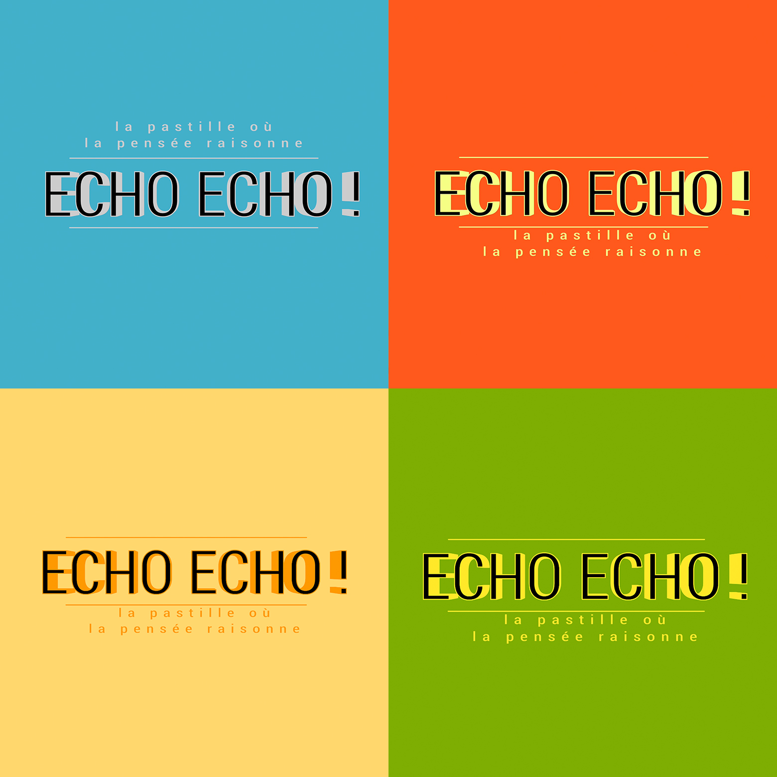 Echo Echo, la pastille où la pensée raisonne – David Irle