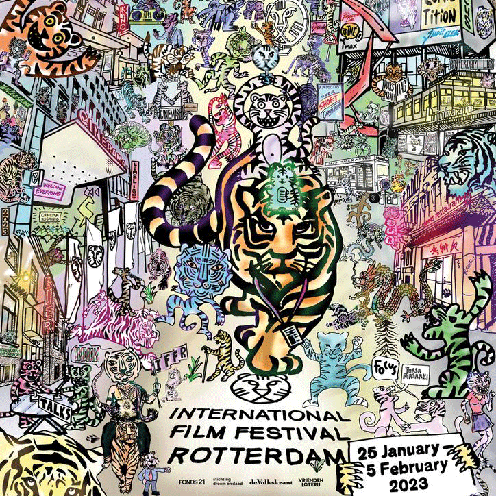 Affiche Festival International du film de Rotterdam - IFFR 2023