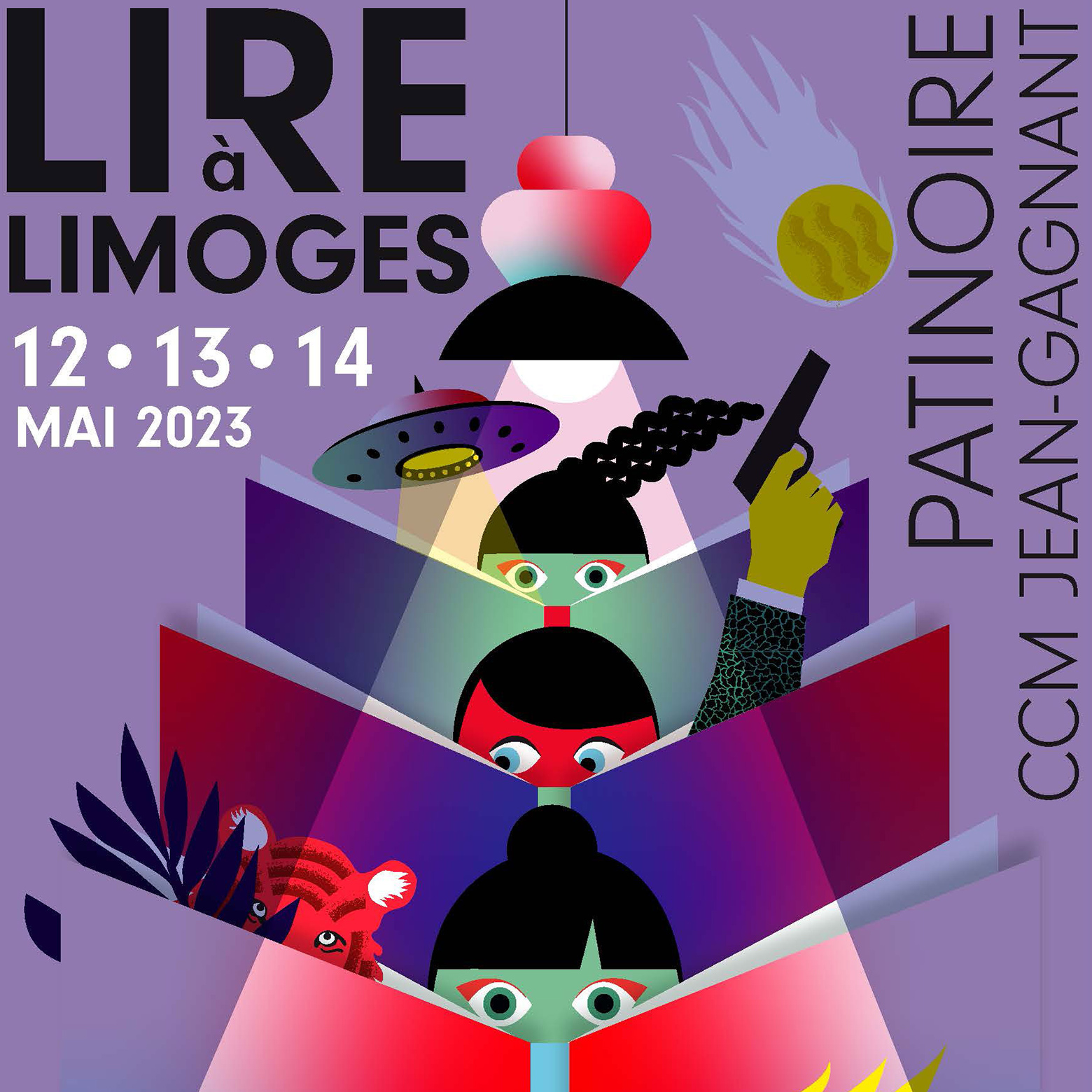 Affiche Lire à Limoges 2023