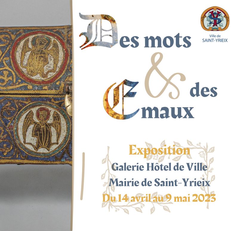 Exposition « Des mots et des émaux » à Saint-Yrieix (Haute-Vienne)