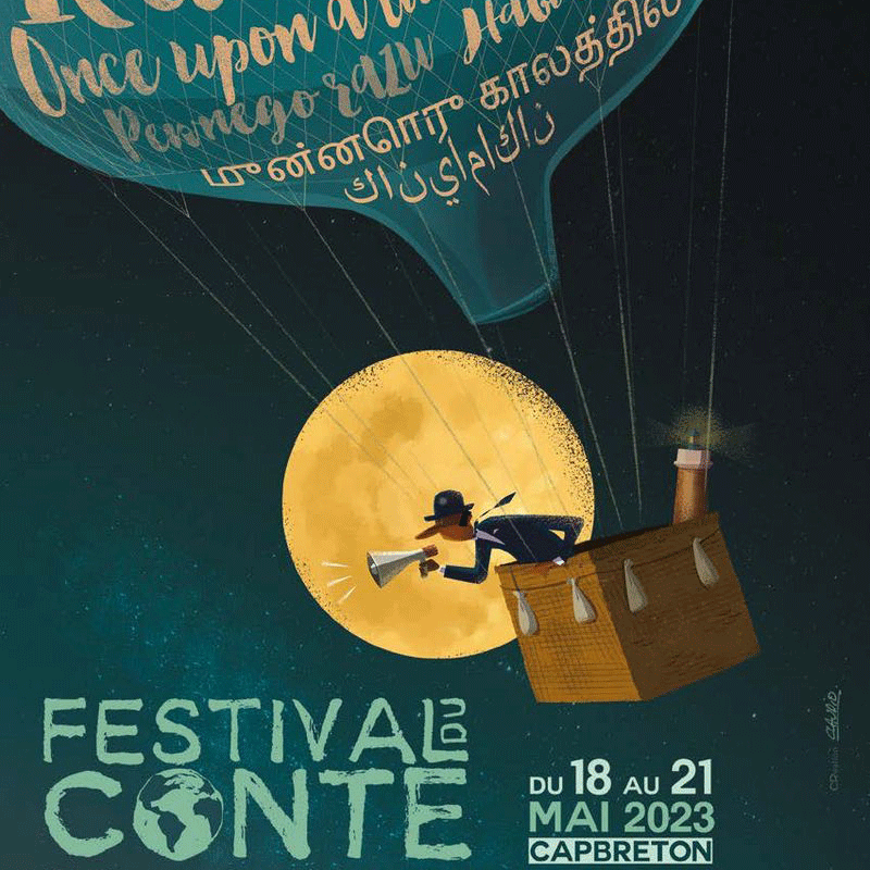 Affiche Festival du Conte de Capbreton 2023