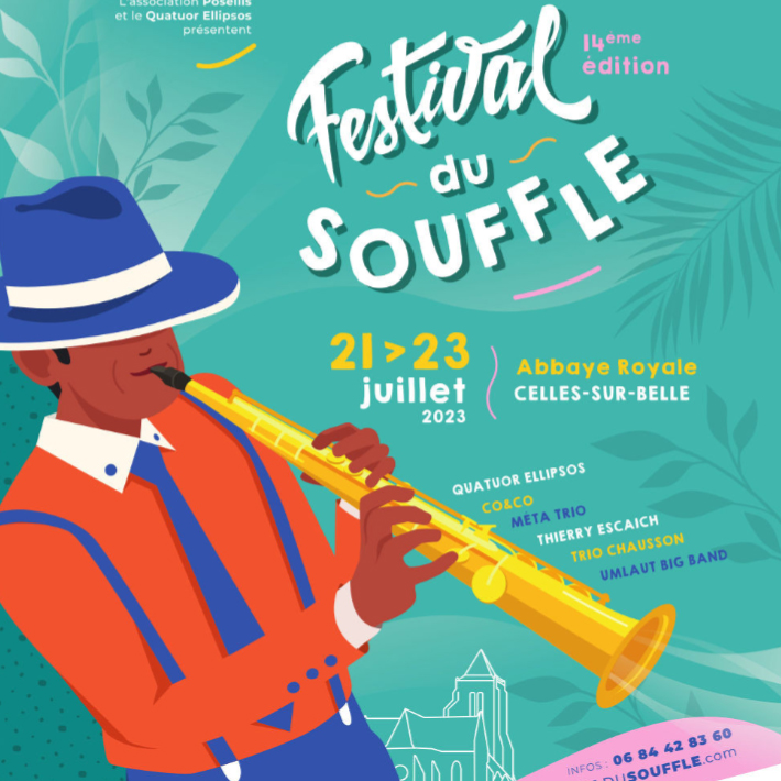 Affiche Festival du Souffle 2023