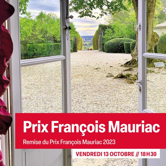 Prix François Mauriac 2023