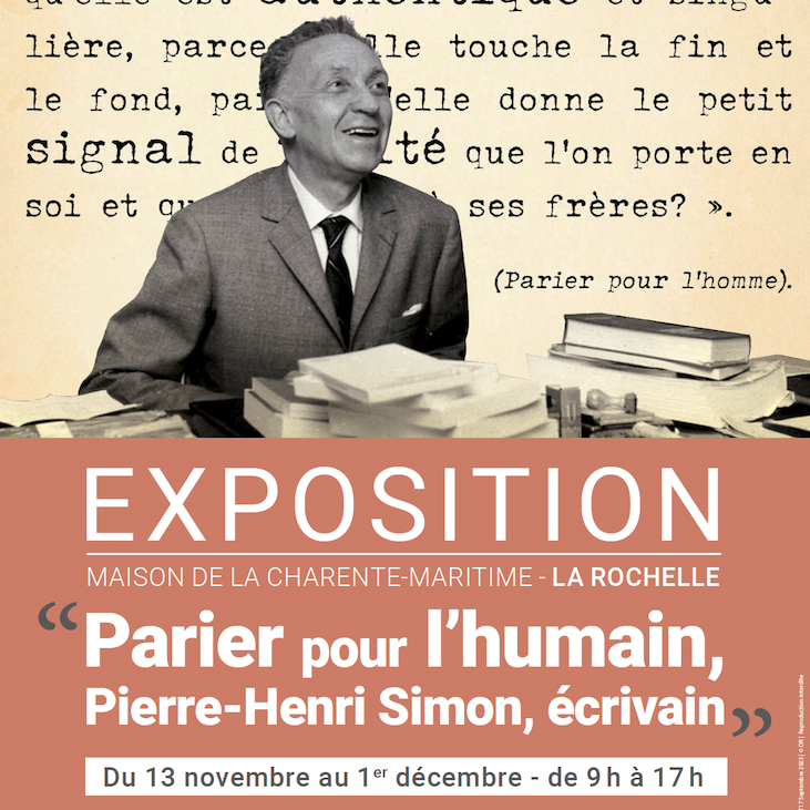 Parier pour l’humain : Pierre-Henri Simon, écrivain