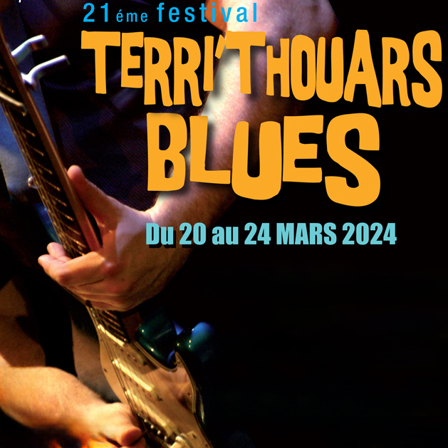 Affiche Festival Terri'Thouars Blues 2024