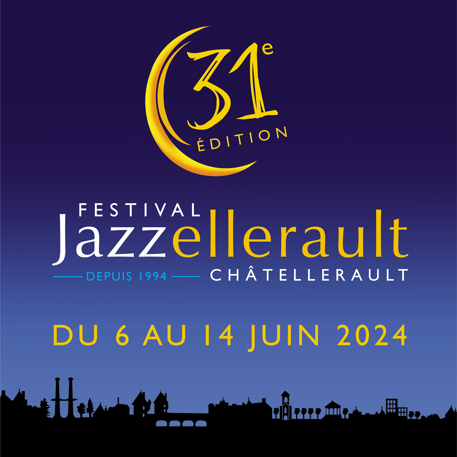 Affiche Festival Jazzellerault 2024