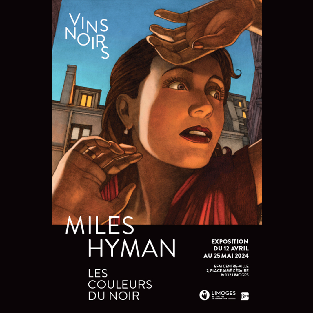 Miles Hyman, Les couleurs du noir