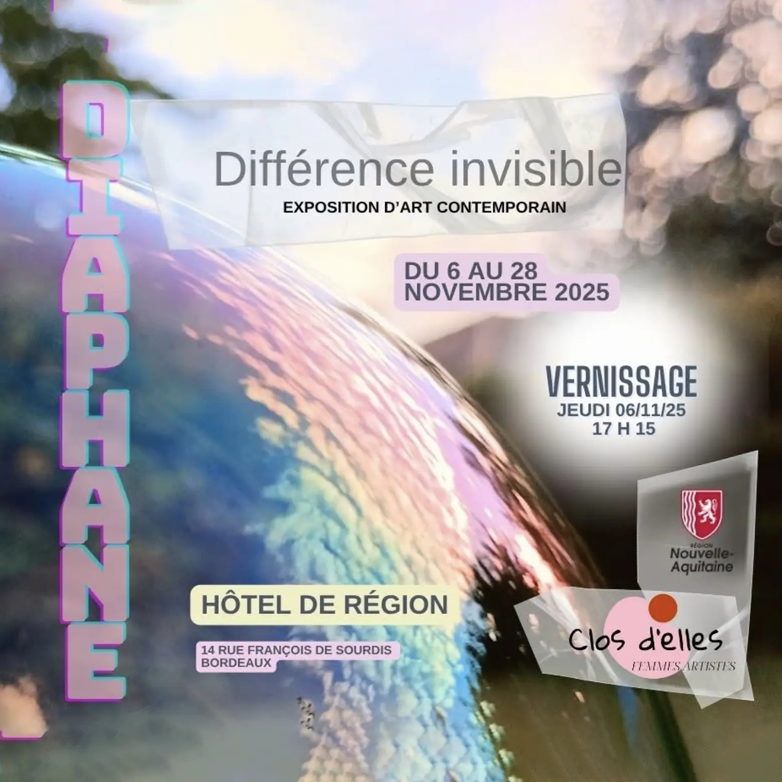 Affiche Diaphane | différence invisible