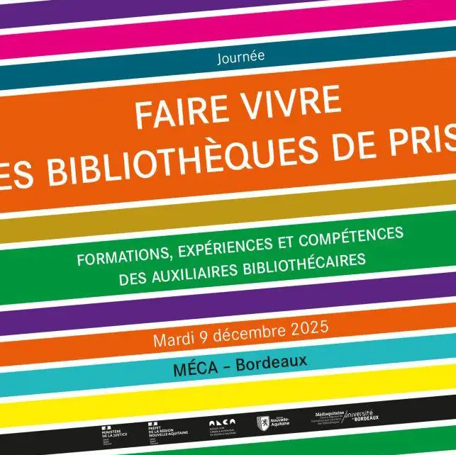 Journée professionnelle | Faire vivre des bibliothèques de prison