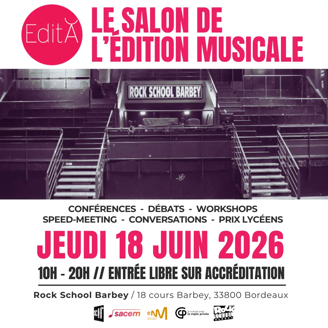 EditA 2026 | Salon de l&rsquo;édition Musicale